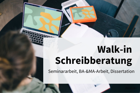 Veranstaltungsreihe Walk-in Schreibberatung